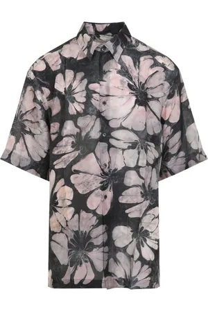DRIES VAN NOTEN Heren, Overhemden, Veelkleurig, Maat: M Zijde