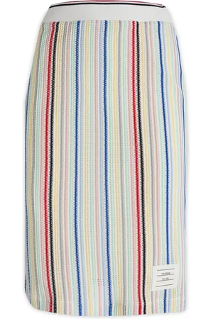 Thom Browne Dames, Rokken, Veelkleurig, Maat: M Viscose