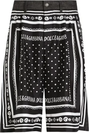 Dolce & Gabbana Heren, Korte broeken, Zwart, Maat: M Katoen