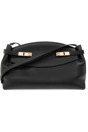 Salvatore Ferragamo Dames, Tassen, Zwart, Maat: ONE Size Leer