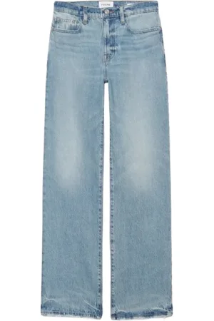 Frame Dames, Jeans, Blauw, Maat: W30 Katoen