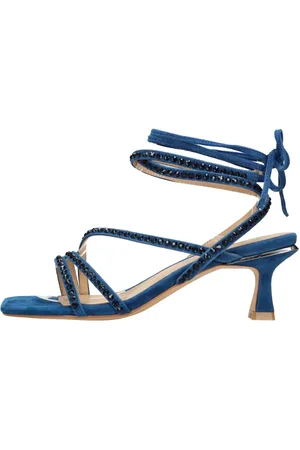 Alma en Pena Dames, Schoenen, Blauw, Maat: 40 EU Leer
