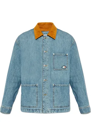 Bottega Veneta Heren, Jassen, Blauw, Maat: L Denim