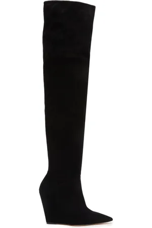 Stuart Weitzman Dames, Schoenen, Zwart, Maat: 36 1/2 EU Suède