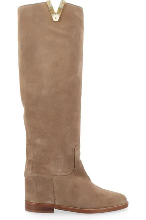 Via Roma Dames, Schoenen, Bruin, Maat: 39 EU Velours