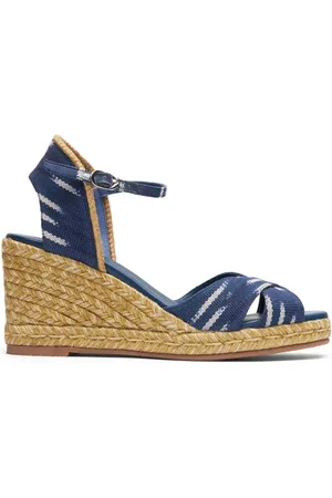 Stuart Weitzman Dames, Schoenen, Blauw, Maat: 38 1/2 EU Jute