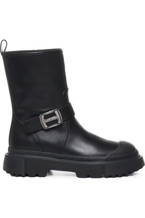 Hogan Dames, Schoenen, Zwart, Maat: 40 EU Leer