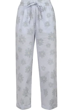 Alessia Santi Dames, Broeken, Blauw, Maat: XS Katoen