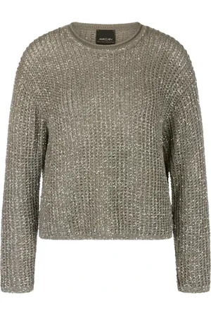Marc Cain Dames, Truien, Groen, Maat: M Wol
