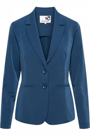 &Co Woman Dames, Jassen, Blauw, Maat: S Wol