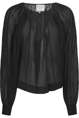 FORTE FORTE Dames, Blouses & Shirts, Zwart, Maat: M