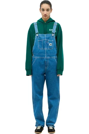 Carhartt Dames, Jumpsuits & Playsuits, Blauw, Maat: S Denim