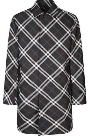 Burberry Heren, Mantels, Veelkleurig, Maat: M Poliester