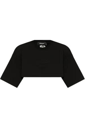 Dsquared2 Dames, Tops, Zwart, Maat: XS Katoen