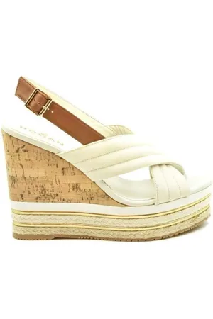 Hogan Dames, Schoenen, Wit, Maat: 39 EU Katoen