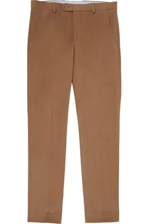 Brooks Brothers Heren, Broeken, Bruin, Maat: W40 Katoen