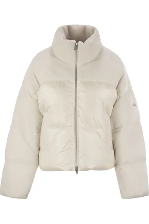 Moose Knuckles Dames, Jassen, Wit, Maat: S Nylon