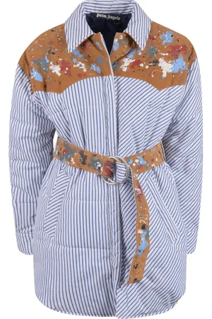 Palm Angels Dames, Blouses & Shirts, Veelkleurig, Maat: XS Katoen