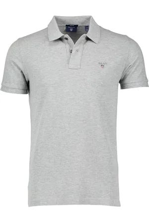 GANT Heren, Tops, Grijs, Maat: 5XL Katoen