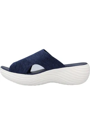 Clarks Dames, Schoenen, Blauw, Maat: 35 1/2 EU