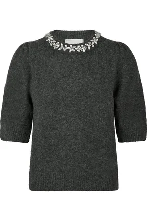 Neo Noir Dames, Truien, Zwart, Maat: XS Wol