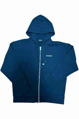 Dondup Heren, Sweatshirts & Hoodies, Blauw, Maat: XL