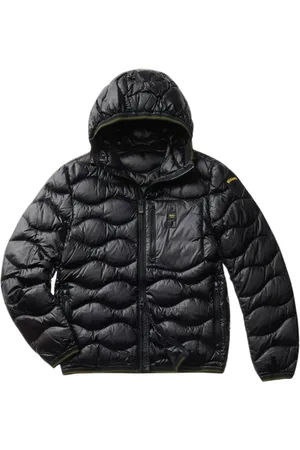 Blauer Heren, Jassen, Zwart, Maat: 3XL Nylon