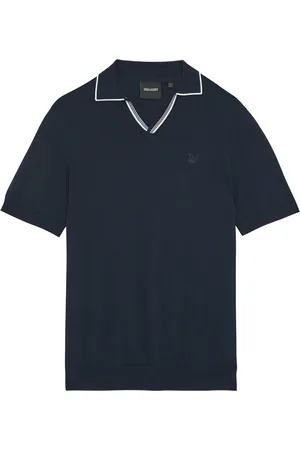 Lyle & Scott Heren, Truien, Blauw, Maat: XL Katoen