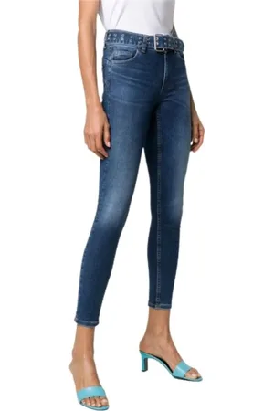 Liu Jo Dames, Jeans, Blauw, Maat: W27 Katoen