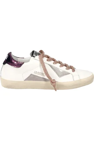 4b12 Dames, Schoenen, Wit, Maat: 36 EU Leer