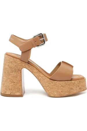 Stella McCartney Dames, Schoenen, Bruin, Maat: 40 1/2 EU