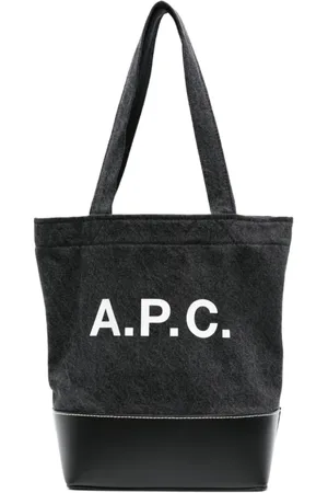 A.P.C. Dames, Tassen, Zwart, Maat: ONE Size Katoen