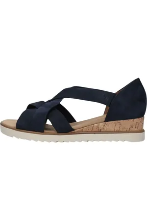Gabor Dames, Schoenen, Blauw, Maat: 43 EU Suède