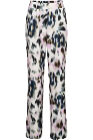 &Co Woman Dames, Broeken, Veelkleurig, Maat: XS Poliester