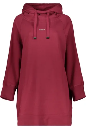 Dondup Dames, Sweatshirts & Hoodies, Rood, Maat: S Katoen