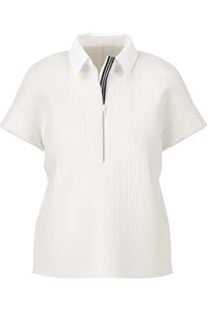 Marc Cain Dames, Tops, Wit, Maat: 3XL Satijn