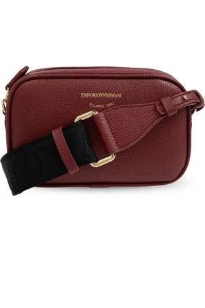 Emporio Armani Dames, Tassen, Rood, Maat: ONE Size Leer