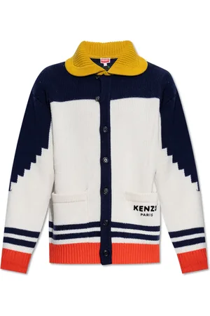 Kenzo Heren, Truien, Veelkleurig, Maat: XL Wol