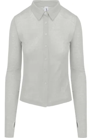 Bomboogie Dames, Blouses & Shirts, Grijs, Maat: L Jersey