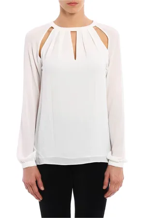 Michael Kors Dames, Blouses & Shirts, Wit, Maat: S