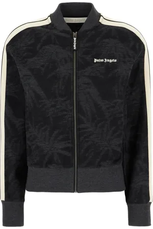 Palm Angels Dames, Sweatshirts & Hoodies, Zwart, Maat: L Katoen