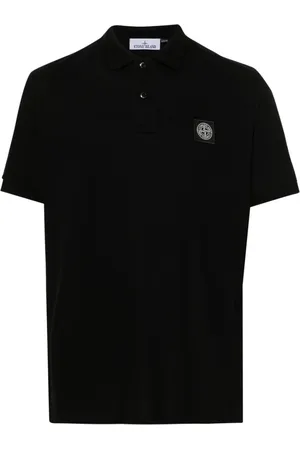 Stone Island Heren, Tops, Zwart, Maat: S Katoen