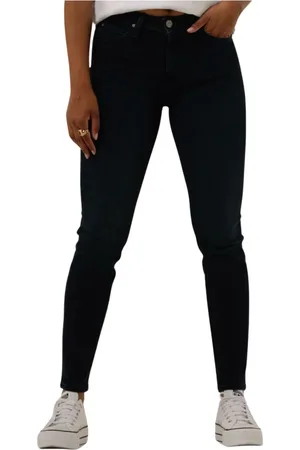 Lee Dames, Jeans, Blauw, Maat: W27 Denim