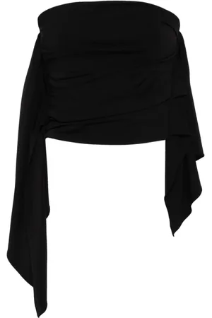 The Attico Dames, Rokken, Zwart, Maat: 2XS Spandex