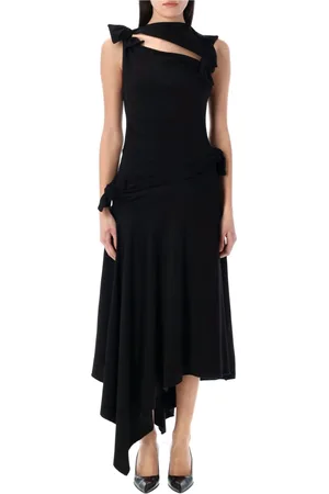 Acne Studios Dames, Jurken, Zwart, Maat: XS Katoen