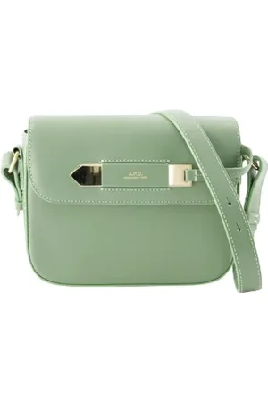 A.P.C. Dames, Tassen, Groen, Maat: ONE Size Katoen