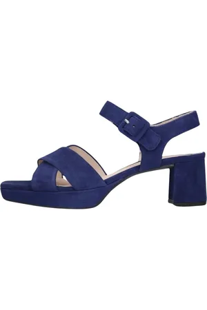 Gabor Dames, Schoenen, Blauw, Maat: 43 EU Suède