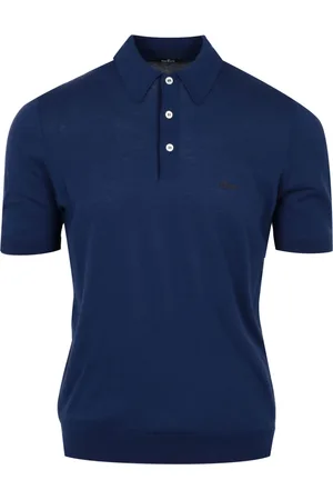 Hogan Heren, Tops, Blauw, Maat: L Katoen