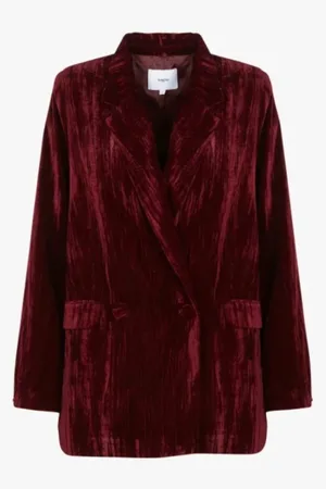Suncoo Dames, Jassen, Rood, Maat: XS Leer