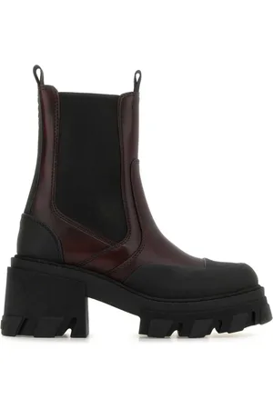 Ganni Dames, Schoenen, Bruin, Maat: 40 EU Leer